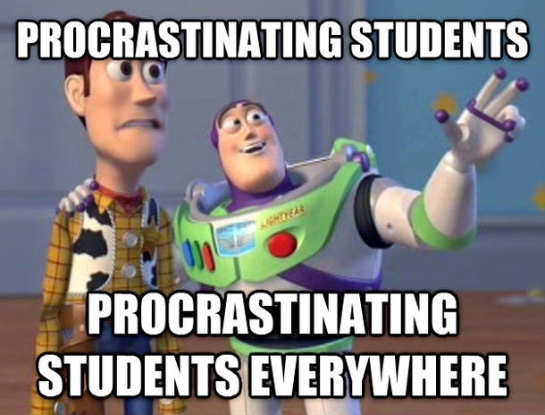 Reddit during Finals Week