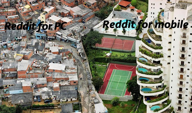 Reddit for pc vs Reddit for mobile
