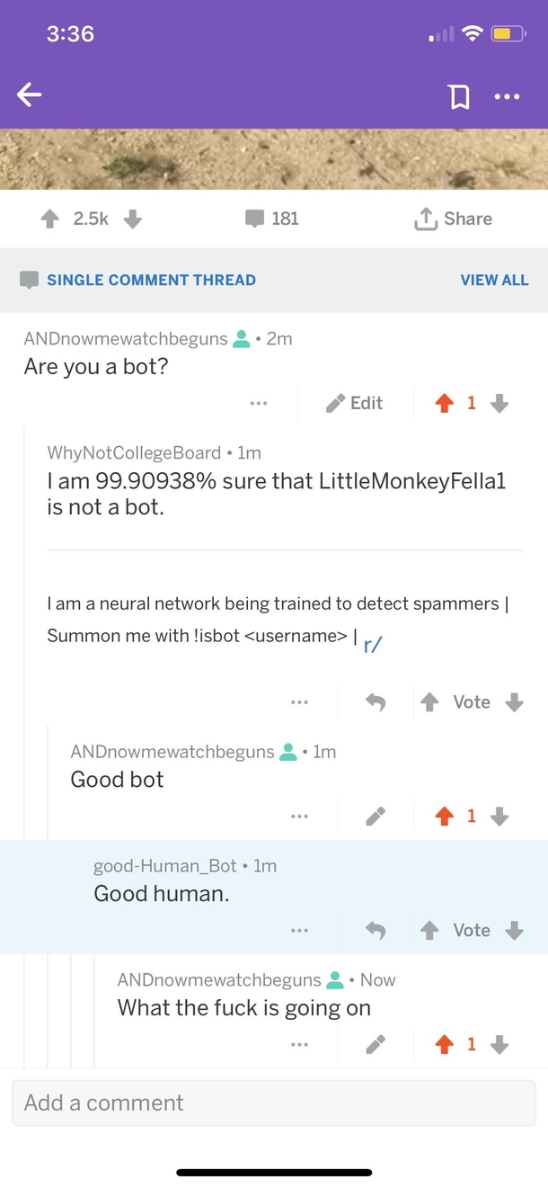 Reddit is sentient in the worst way