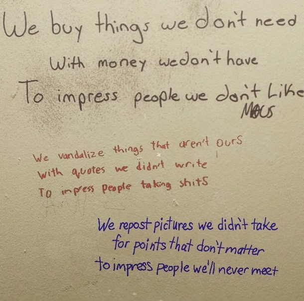 Reddit on a bathroom stall