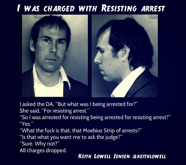 Resisting arrest x-post from rstandupshots