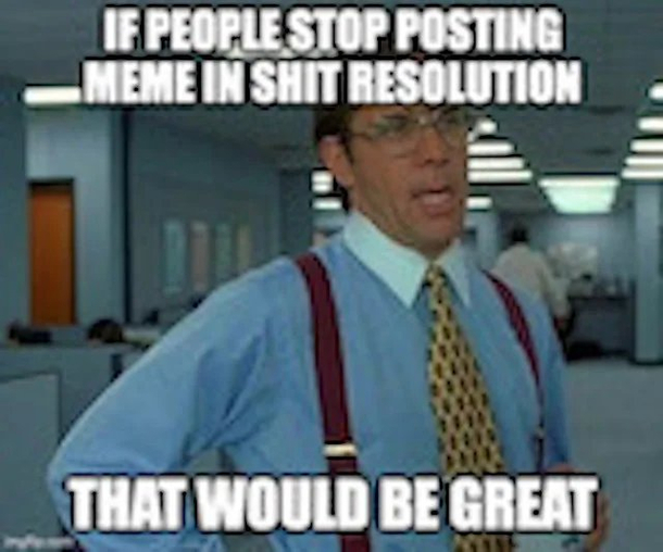Resolution matters