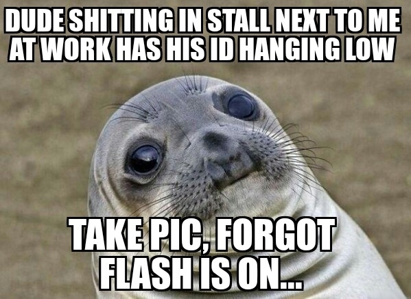 Restroom karma