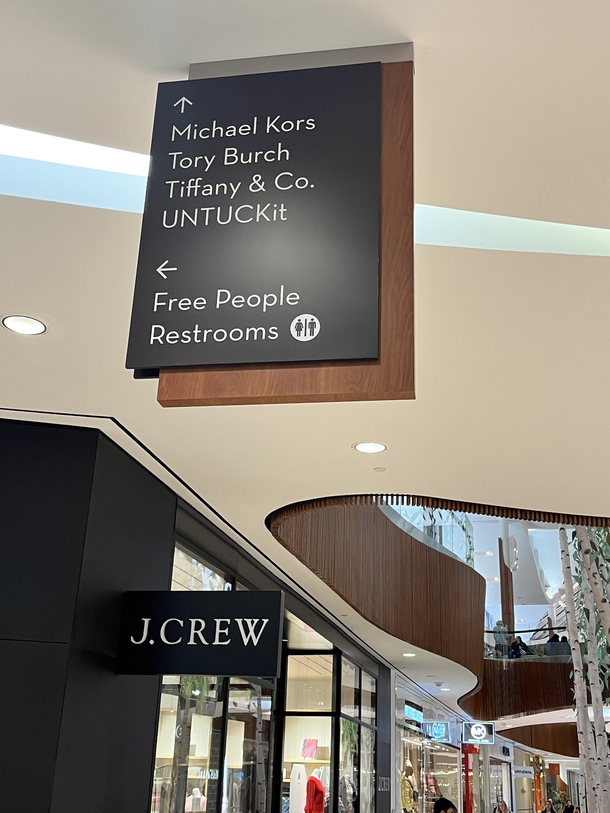 Restrooms for free people