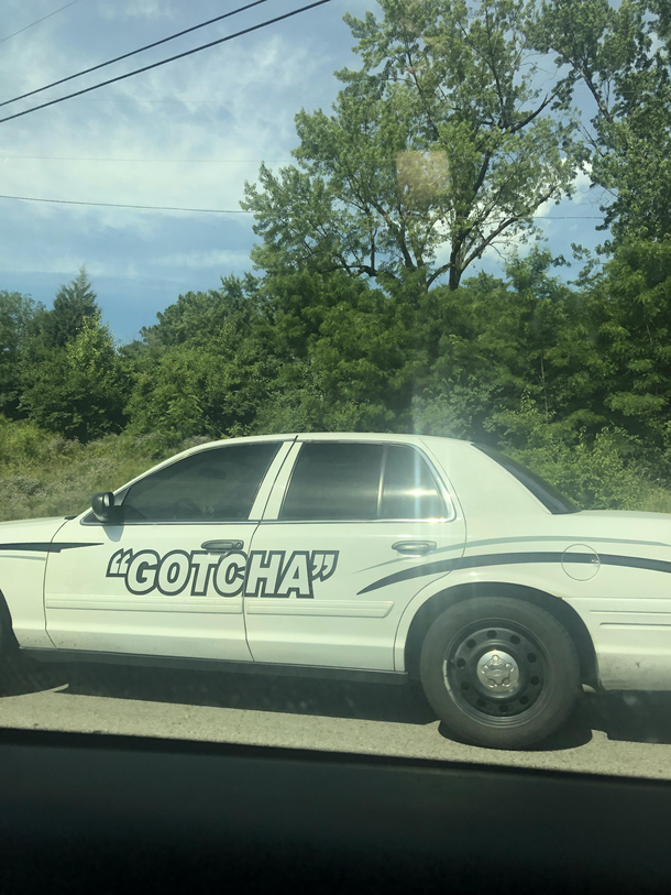 Retired police interceptor