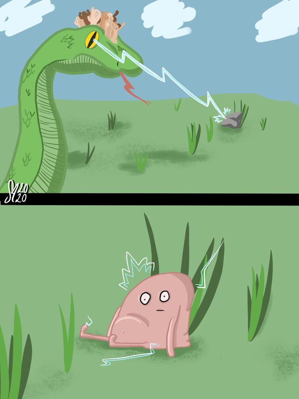 Reverse medusa