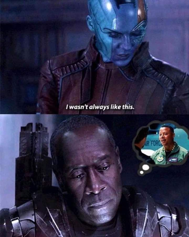 Rhodey me neither