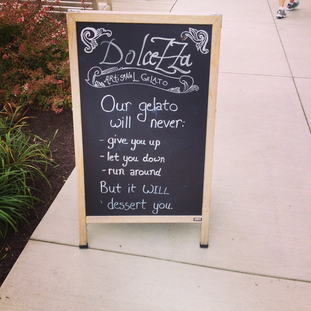 Rick Astleys Gelato Restaurant