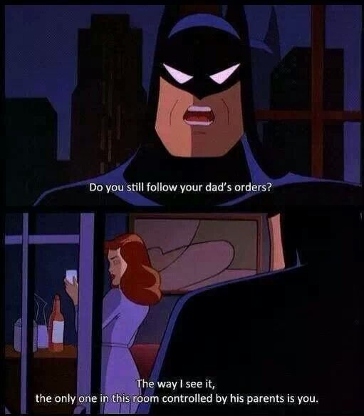 Right in the feels Batsy