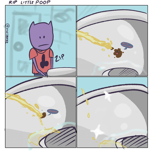 Rip little poop 