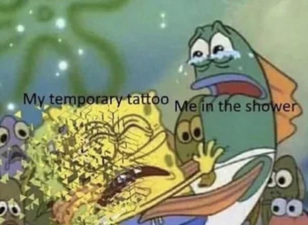 RIP temporary tattoos