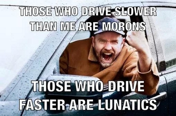 Road Rage in a Nutshell