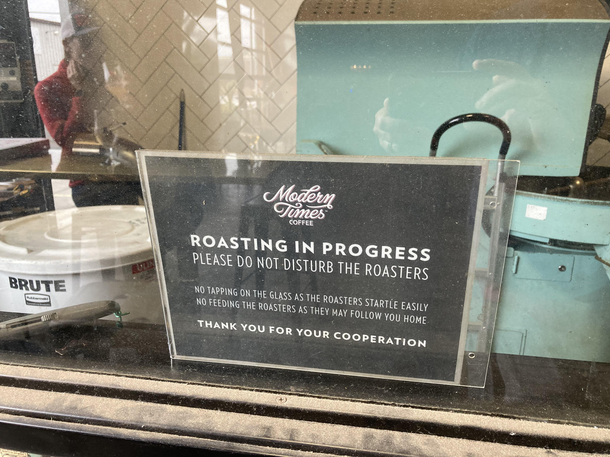 Roasters may follow you home
