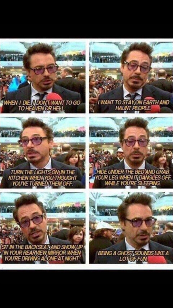 Robert Downey Jr everyone