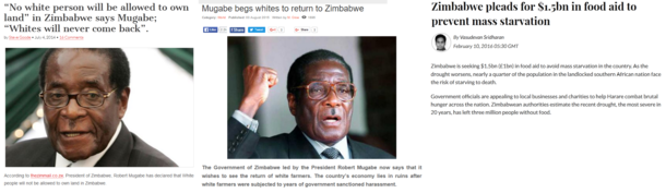 Robert Mugabe changes his mind