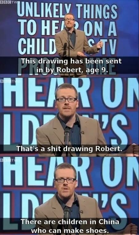 Robert you suck