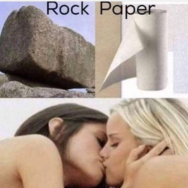 Rock paper
