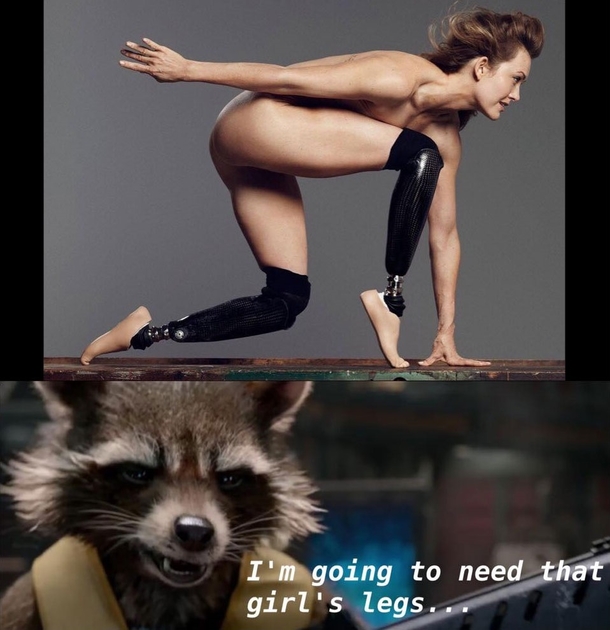 Rocket Raccoons response to Paralympian Amy Purdy