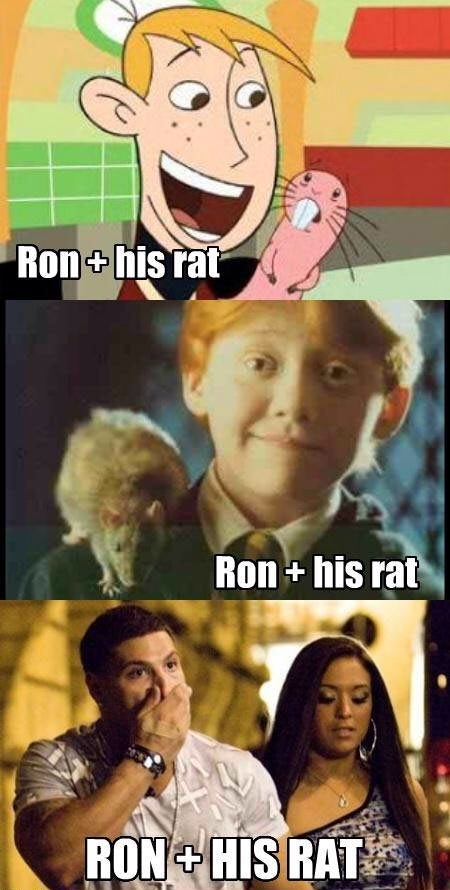 Ron and his rat