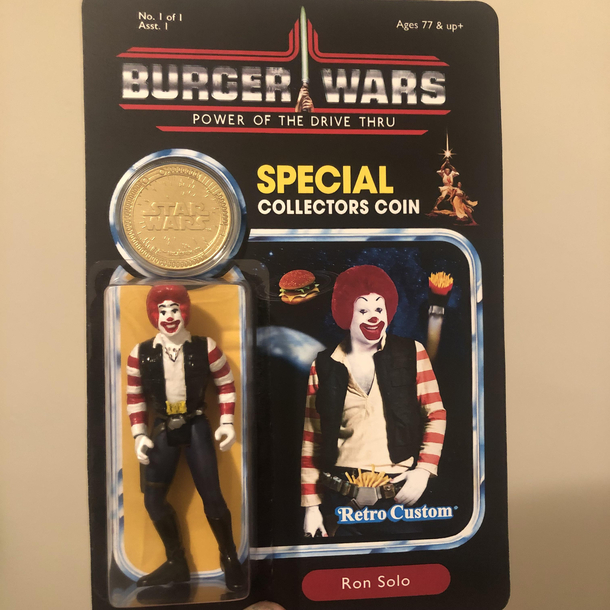 Ron Solo from Burger Wars