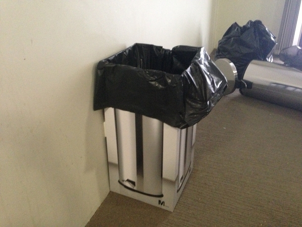 Roommate bought a new bin