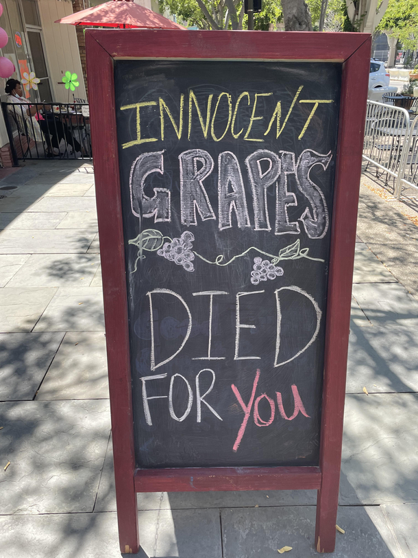 Sacred wine