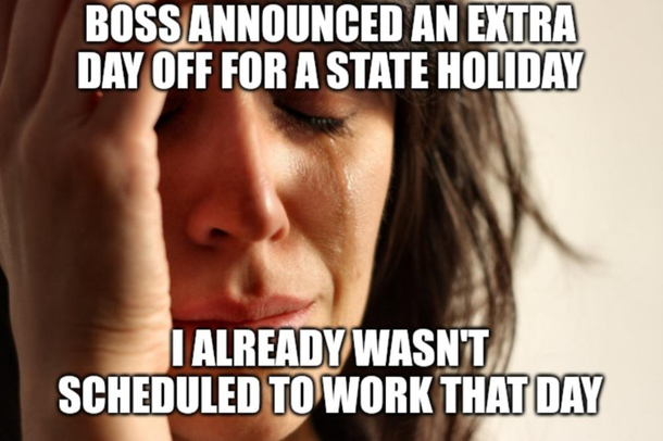 Sad day