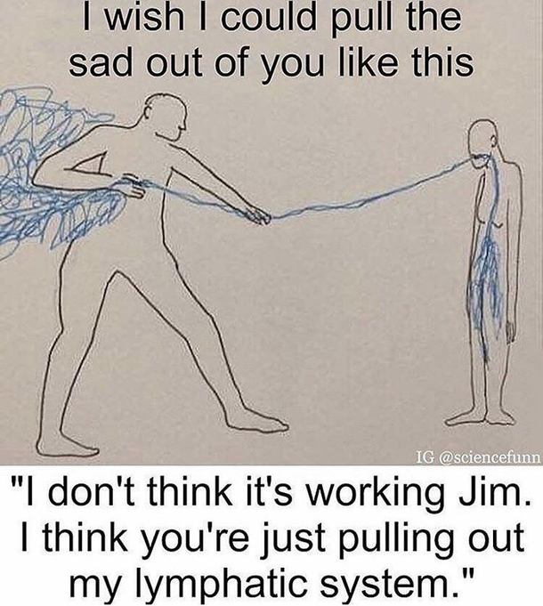 sad out sad in again