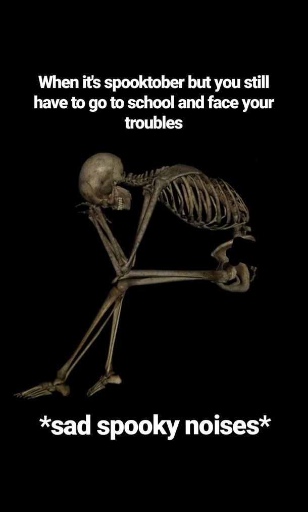 sad rattling in the distance