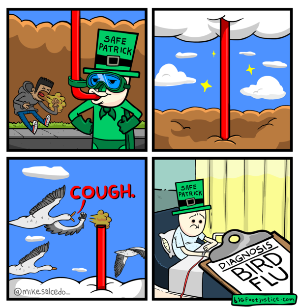 Safe Patrick vs the Virus