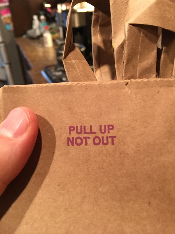 Sage advice from a brown bag