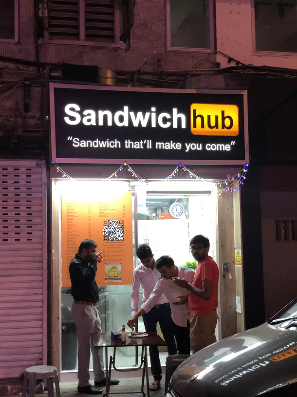 Sandwhich thatll make you come