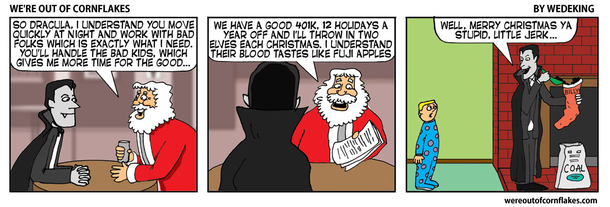 Santa and the Prince of Darkness team up