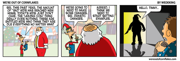 Santa is going to make some changes