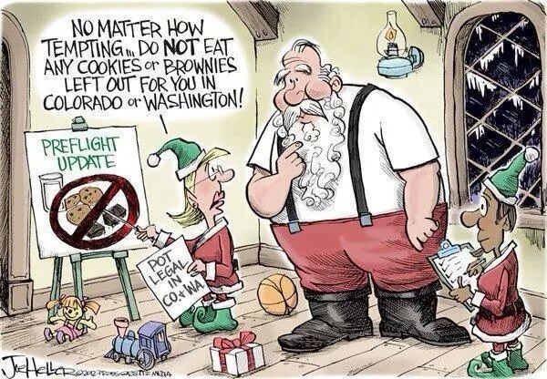 Santa might get the munchies this year Better leave out some Doritos too