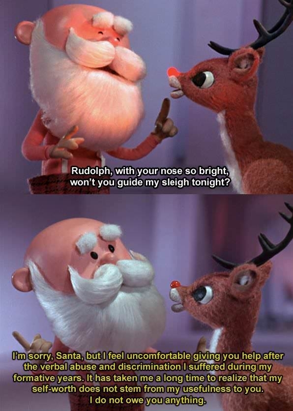 Santa was a dick in this movie