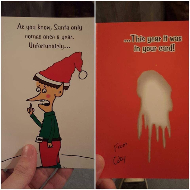 Santa Youve been a bad boy havent you