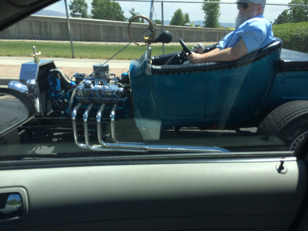 Santas sleigh looks a little different during the summer months