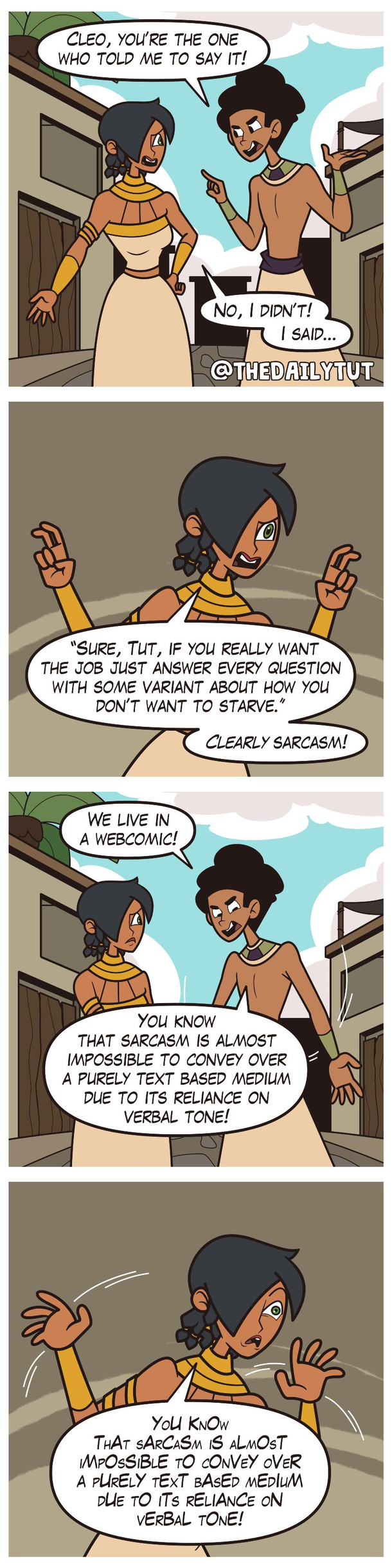 Sarcasm over text