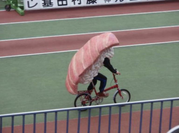 Sashimi rollin they hating