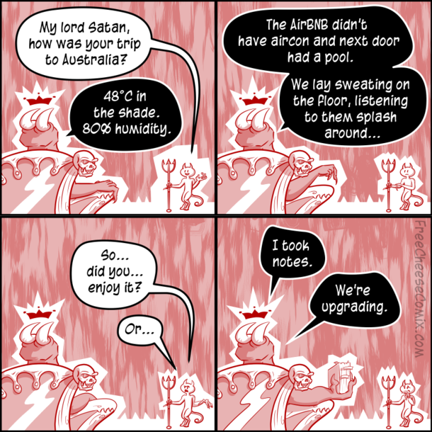 Satan Visits Australia