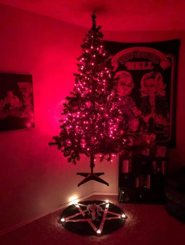 Satans christmas tree