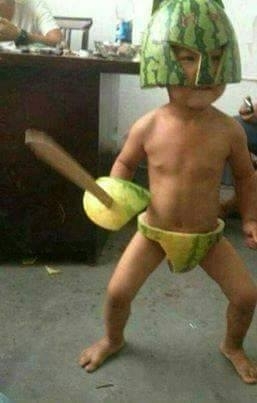 save himself by watermelon sword