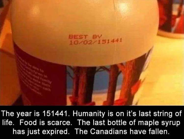 Save your maple syrup