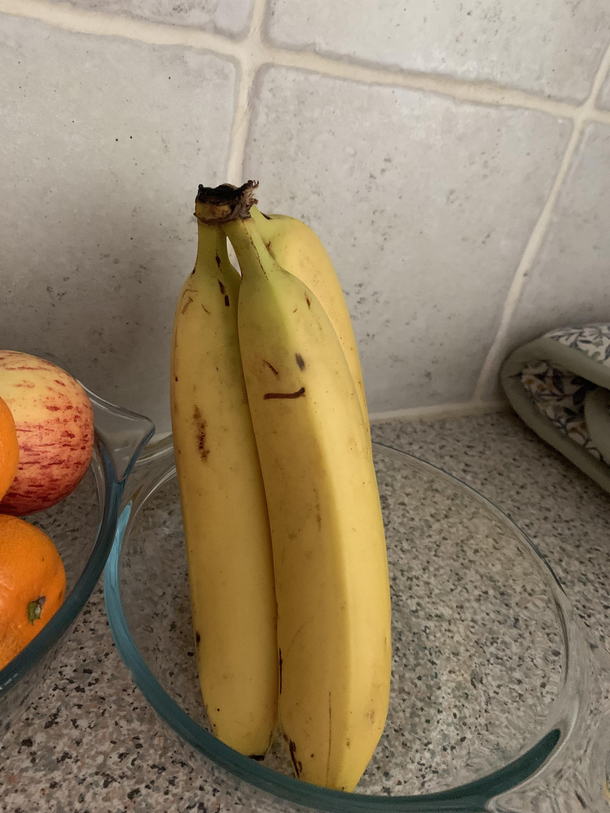 Saw a banana with face this morning Felt I had to share
