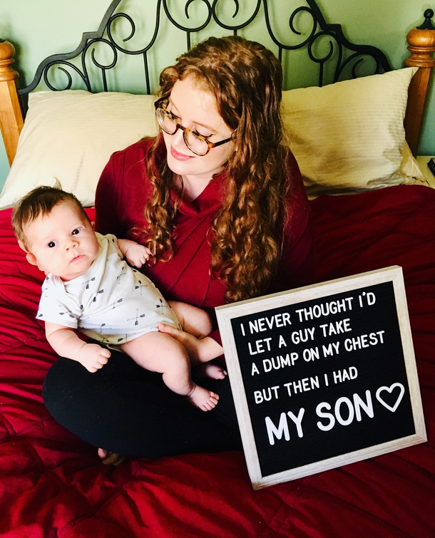 Saw a bunch of Instagram moms do letterboards Thought Id give it a go