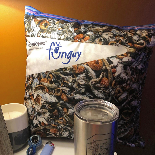Saw the kush pillow post and thought I would share my novelty pillow