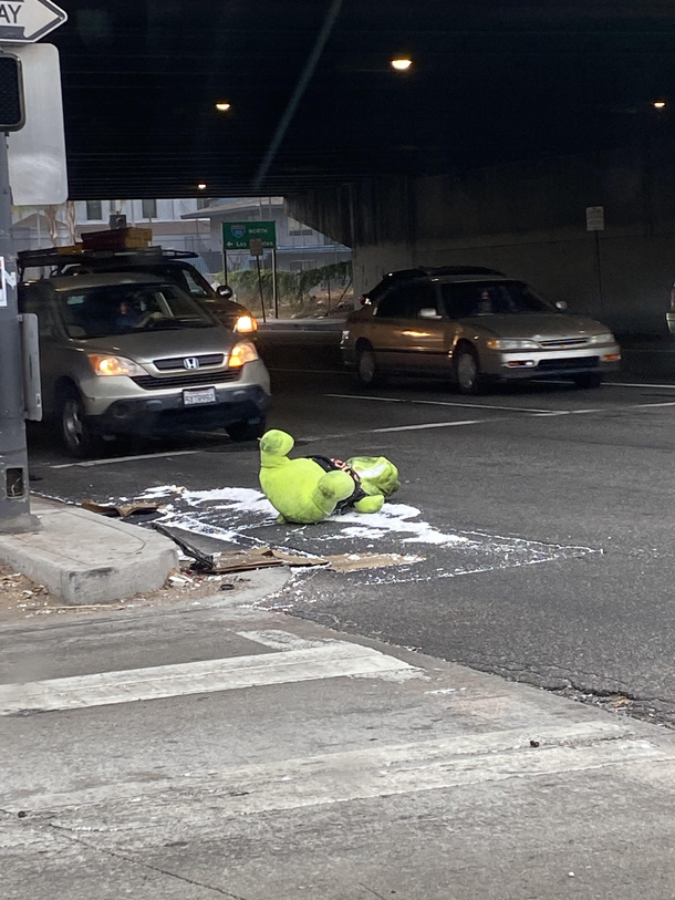 Saw the victim of a hit and run today ALWAYS look both ways before crossing
