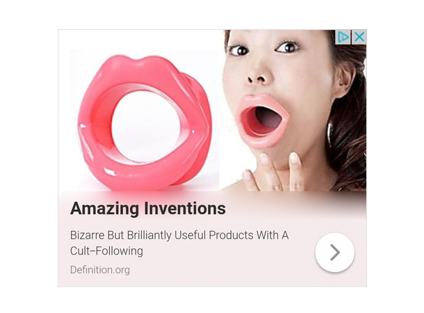 Saw this add today while reading an article starting to think Google knows too much