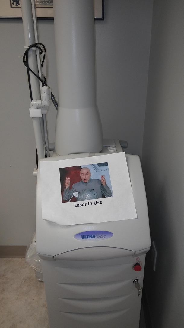 Saw this at my dentists today